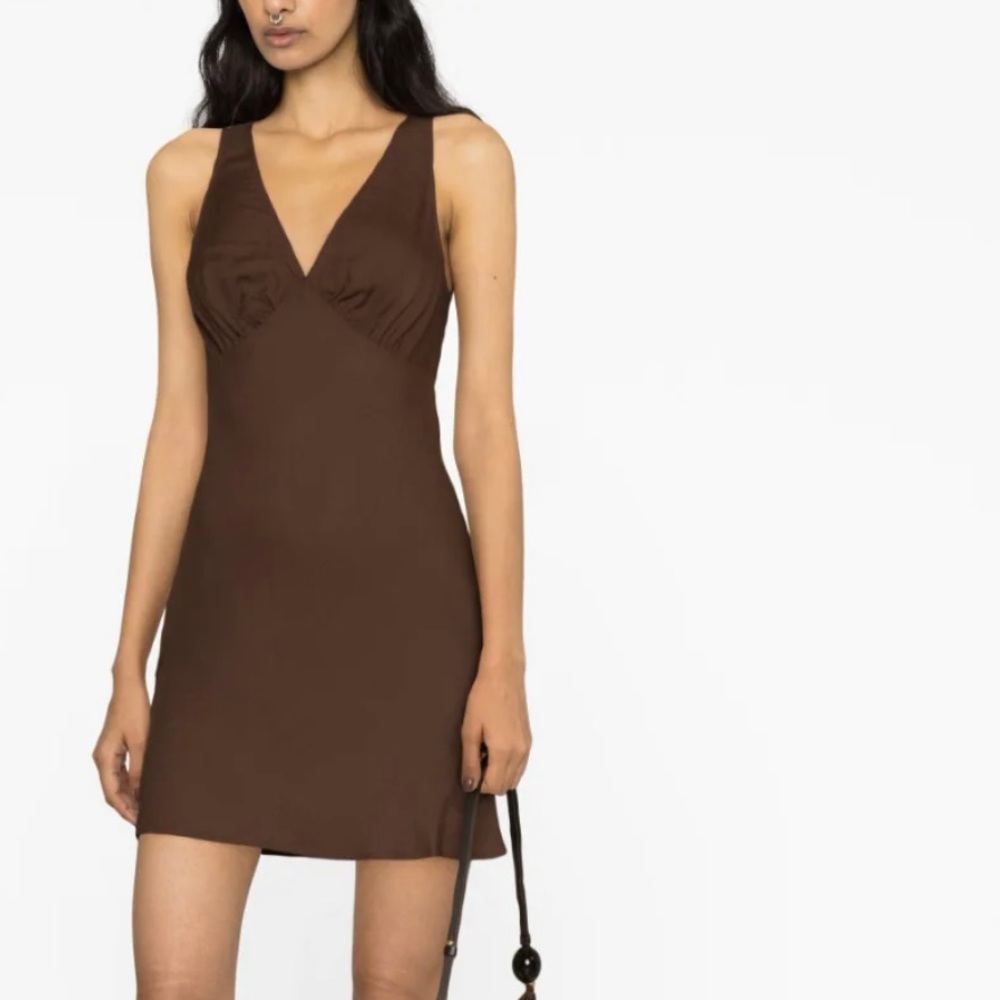 Selling brown Reformation dress